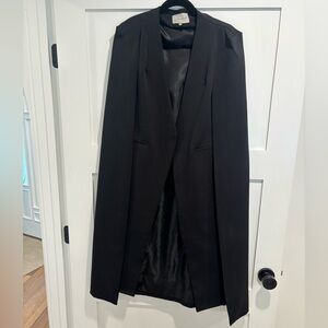 Lavish Alice Black Cape Blazer